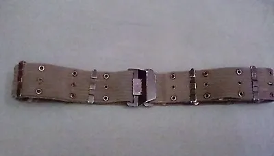 US GI Pistol Belt Vietnam Era W/Davis Quick Release Buckle Size Lg • $75