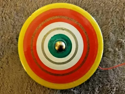 Mexican Wooden YOYO Handmade & Painted  With Thread - Large Size • $8.99