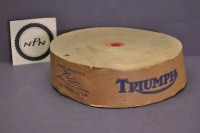 Vintage NOS 1950s Triumph Motorcycle Branded Dealership Packaging Tape  World Mo • $230.99