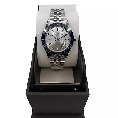 Raymond Weil Freelancer Steel Silver Dial Automatic Mens Watch 2760-ST4-65001 • $999