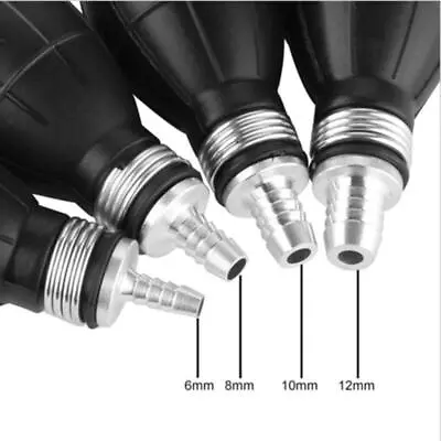 10mm Fuel Syphon Pump Primer Bulb Ball Petrol Marine - Easy To Use Reliable • $8.54