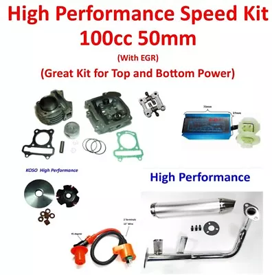 Vento  Phantom R5Triton L1GY6-50 High Performance 100cc Speed Kit • $159.99