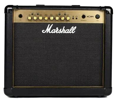 Marshall MG30GFX Electric Guitar Amp With Multi FX Guitar - Black And Gold NEW • £169.99