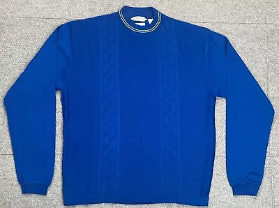 B. Altman & Co. Vintage Men's Sportswear Double Knit Long Sleeve Sweater Size L • $67.50