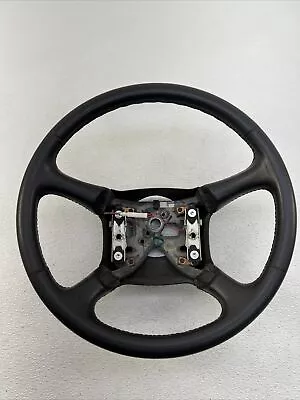 98-02 Chevy Silverado GMC Sierra Tahoe Suburban Steering Wheel OEM Leather Black • $99.99