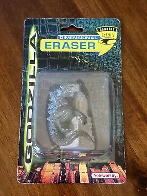 1998 GODZILLA Dimensional Eraser Toho Noteworthy Vintage • $17.99