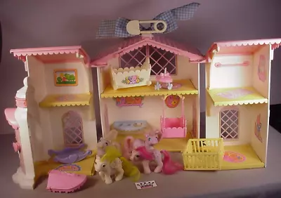 VTG 1985 My Little Pony Lullaby Nursery & 4 Figures MLP  Toys Hasbro G1 Playset • $99.99