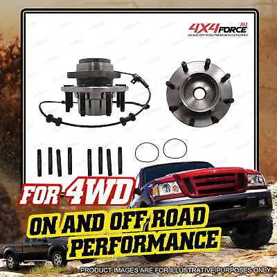 2 X Front Wheel Bearing Hub Assembly For Ford F250 F350 445 V8 ABS • $677.95