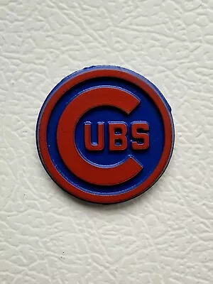 MLB Vintage Chicago Cubs ⚾ Standing Board Baseball Fridge Rubber Magnet • $24.95