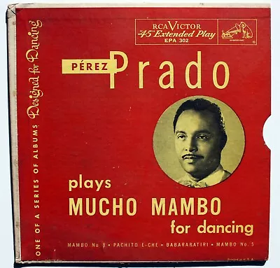 PEREZ PRADO Latin RCA EP 302 45rpm Plays Mucho Mambo HEAR • $15