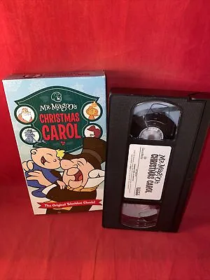 Mr. Magoos Christmas Carol (VHS 2002) *Good!* • $5.24