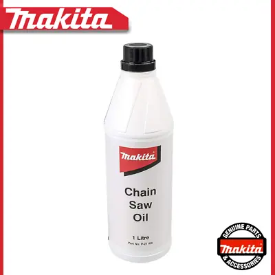 Makita P-21163 Chainsaw Oil 1L Chain & Bar Oil 1L Non Bio • £8.99