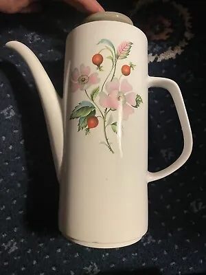 Vintage J & G Meakin Studio Rosehip  Coffee Pot   • £10