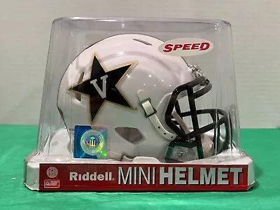 Vanderbilt Commodores - NCAA Riddell Speed Mini Helmet - 3002658 - Alt White • $39.99