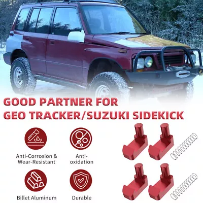 For Suzuki Sidekick Soft Top Clip Roof Latch Retainer Rebuild Kit With 2 Springs • $14.99