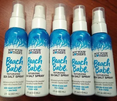 $15 • Buy 5X Not Your Mother’s Beach Babe Texturizing Sea Salt Spray W Sea Kelp 2 Oz Each