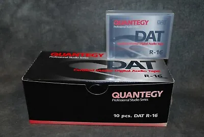 Quantegy R-16 DAT Cassette Digital Audio Tape Recording New Case 10 Lot • $60