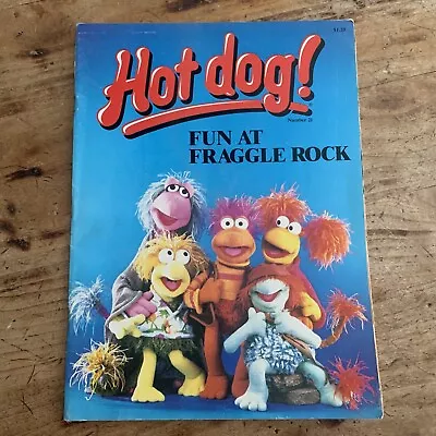 Vintage 1982 FRAGGLE ROCK Hot Dog Magazine No. 21 Scholastic Books • $19.99