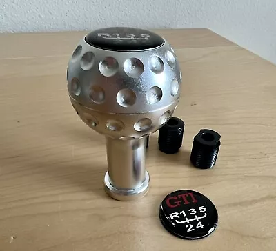 $35 • Buy VW GTI Golf MK1 MK2 MK3 Shift Knob Gear Knob SILVER 