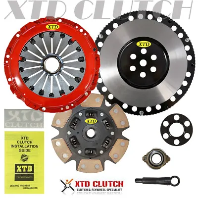 Xtd Stage 3 Clutch + Lighten Flywheel Kit Fits 00-08 Tiburon Elantra Spectra  • $167.11