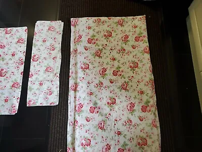 Cath Kidson Rosali King Size Duvet Cover + 2 Pillow Cases Ikea. Excellent Con • £60