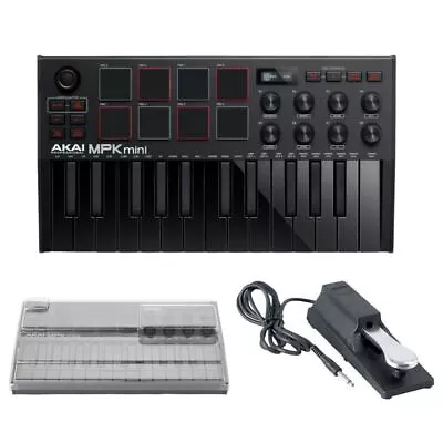 Akai Professional MPK Mini MK III 25-key MIDI Keyboard Controller Bundle • $169