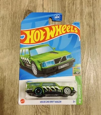 Hot Wheels Volvo 240 Drift Wagon | Series HW Slammed | In Packaging • $10