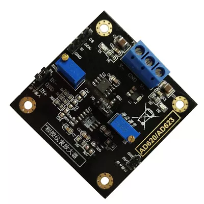 AD620 Voltage Amplifier CNC MCP41010 Gain Adjustment Differential Signal Module • $41.03