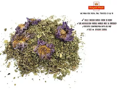 Erotic Sensual Lucid Dream Herb Mix Blue Lotus Flowers Damiana Mugwort Tea • £4.49