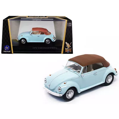 New 1/43 Scale Blue 1972 Volkswagen VW Beetle Convertible For MTH & Lionel • $21.95