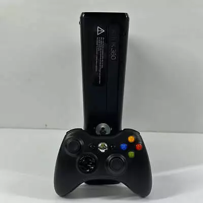 Microsoft Xbox 360 S 320GB Console Gaming System Black 1439 • $74.99