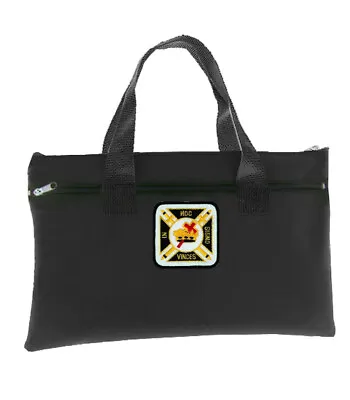 Knights Of Templar Black Masonic Tote Bag For Freemasons. In Hoc Signo Vinces • $27.99