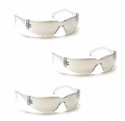 Pyramex S4180S INTRUDER Safety Glasses Indoor/Outdoor Mirror 3 Pair Pack • $7.95