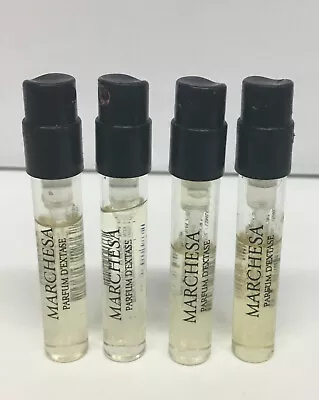 MARCHESA PARFUM D'EXTASE EDP PERFUME VIALS-0.05 Oz. (each)  Lot Of 4 • $10.50