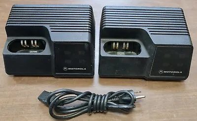 Motorola  NTN4734A  Battery Charger  Astro Saber Charging Base|Lot Of 2|No Batt • $59.77