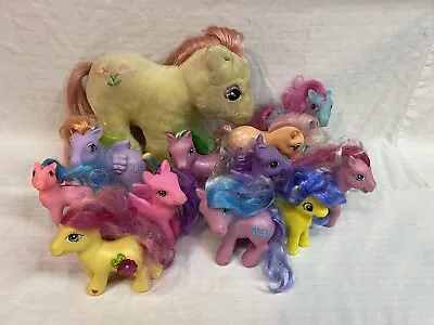 Vintage & New My Little Pony Doll Softie Plush Vinyl Hasbro Lot  Ponies • $38.50