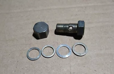 92-01 PRELUDE Fuel Rail Hose Filter Nut & Bolt Hardware H22 OEM 90-97 ACCORD #3 • $17