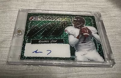 Michael Vick Pro Set Campus Vip Auto 3/3 Football Card Ncaa Virginia Tech  • $17.37