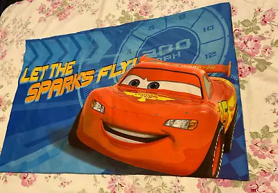 Disney CARS Lightning McQueen Mater Pillowcase  EUC • $10.96