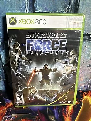 Star Wars: The Force Unleashed 1 (Microsoft Xbox 360 2008) Brand New Sealed • $39.99