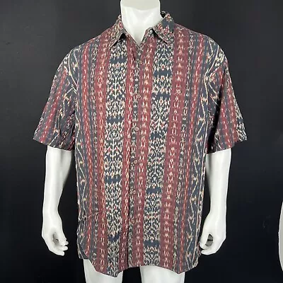 The Territory Ahead Men’s 2XL Southwest Blanket Aztec Button Shirt NEW • $44