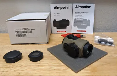 🔥  * Upgraded * Aimpoint T-2 2moa Micro Red Dot Reflex Sight 🔥 • $900