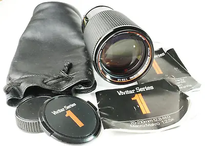 NEAR-MINT TESTED Vivitar Series 1 70-210mm F/2.8-4 (Komine!) PK-A Macro Zoom+ca • $95.99