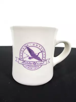 Eddie Bauer Outdoor Outfitter Goose Logo Restaurant Ware 8 Oz Coffee Mug • $8.39