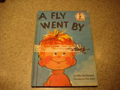 Vintage DR. SEUSS  A Fly Went By Beginner Books 1984 • $6.90