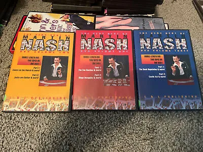 3 DVD Lot- Card Tricks Mentalism Magic Ellusionist DVDs  Martin Nash • $46.12