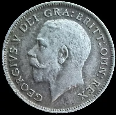 Superb Grade George V 1911 Sixpence Sterling Silver Coin • £5.66