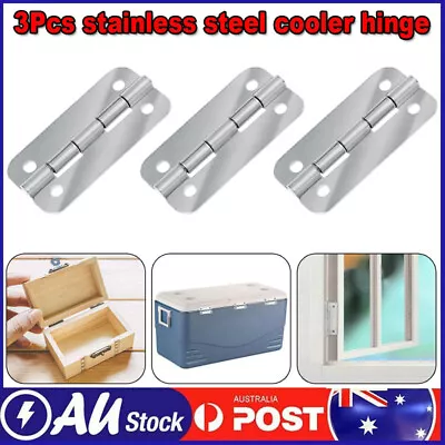 3Pcs Stainless Steel Cooler Hinges Replacement For Igloo Cooler Parts Set • $13.89