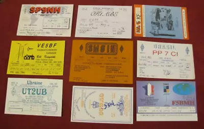 Lot Of 53 Amateur Ham Radio QSL Call Cards Or Post Cards (vintage) International • $25.50