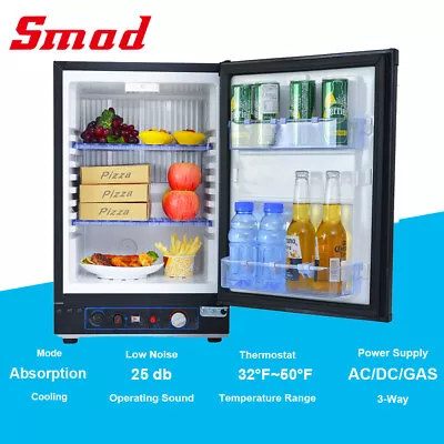 Smad 3 Way Gas Fridge 12V 220VCampervan 40L Refrigerator Caravan Truck Motorhome • £295